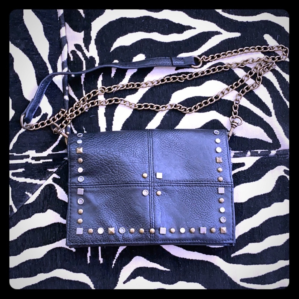 Small studded crossbody